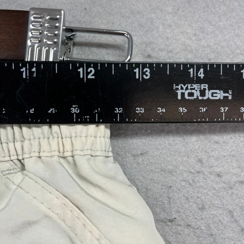 AFTCO Fishing Shorts Boys 28 Tan Nylon Cargo Utility Outdoor Gorpcore Angler